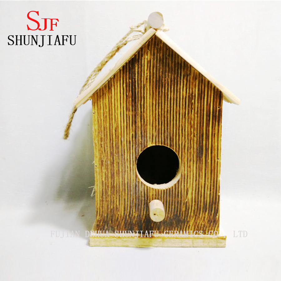 販売のためのカスタマイズされた形状の木製の鳥の巣