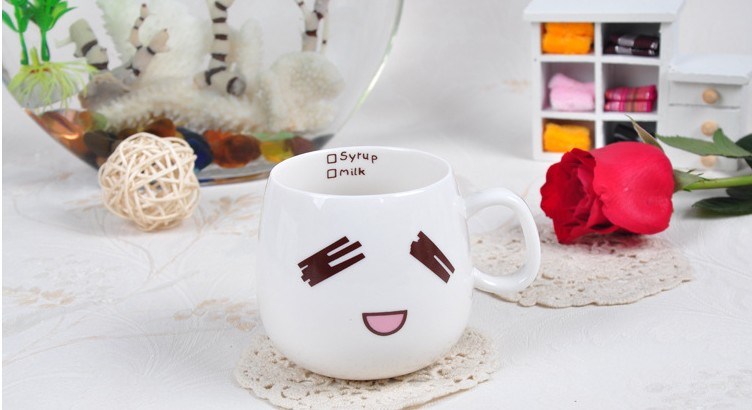 朝食カップコーヒーカップミルクカップカスタムロゴ式カップ