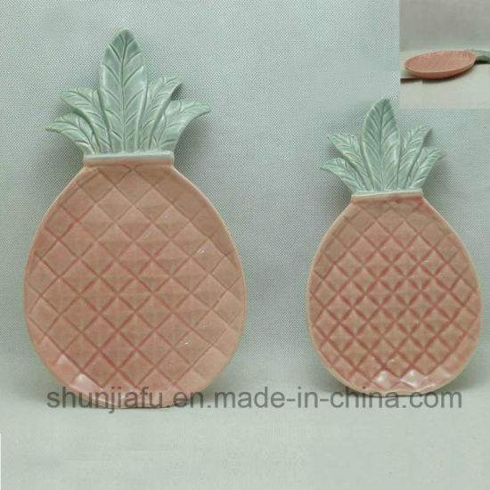 家の装飾のためのセラミックパイナップルタイプ