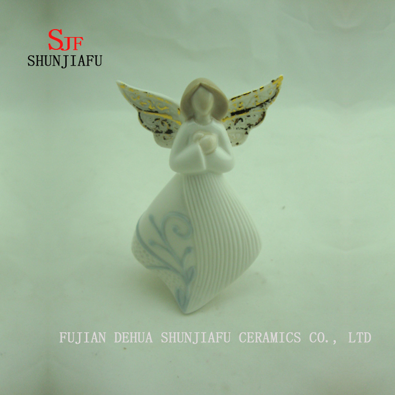 4 PCS /さまざまなデザインのセラミックエンジェル家具の記事/ D