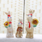 家の装飾工芸品ウサギの家族の装飾飾り簡潔なファッション