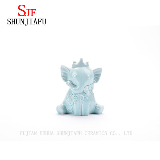 家の装飾/装飾のためのCrowenとセラミック象