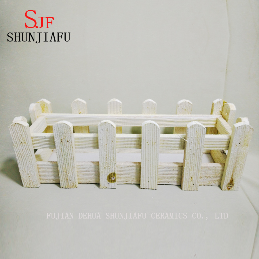 多肉植物のための現代家の装飾的な正方形の木の花箱