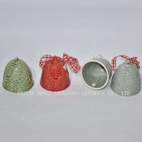 4色のジングルベル装飾/クリスマス/フェスティバルギフト