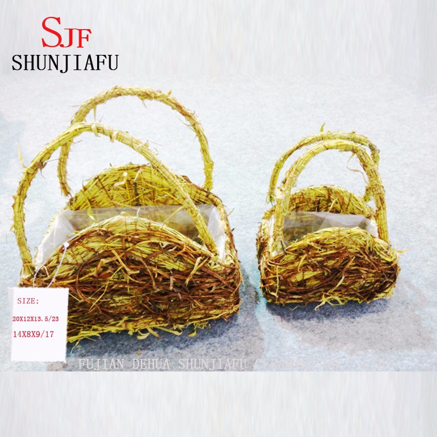 籐フラワーポット