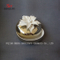 電気メッキセラミックホワイトフラワーセラミックトリンケットの記念品ボックス/ジュエリーボックス/ C
