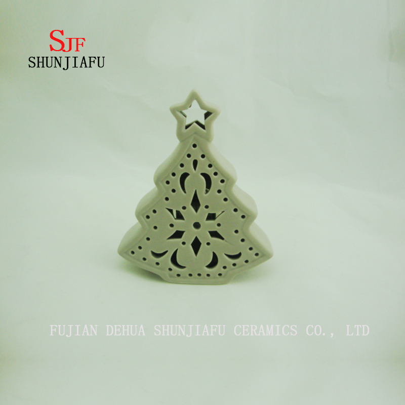 電気めっきの最良の選択製品は、セラミック卓上クリスマスツリーをプリライト