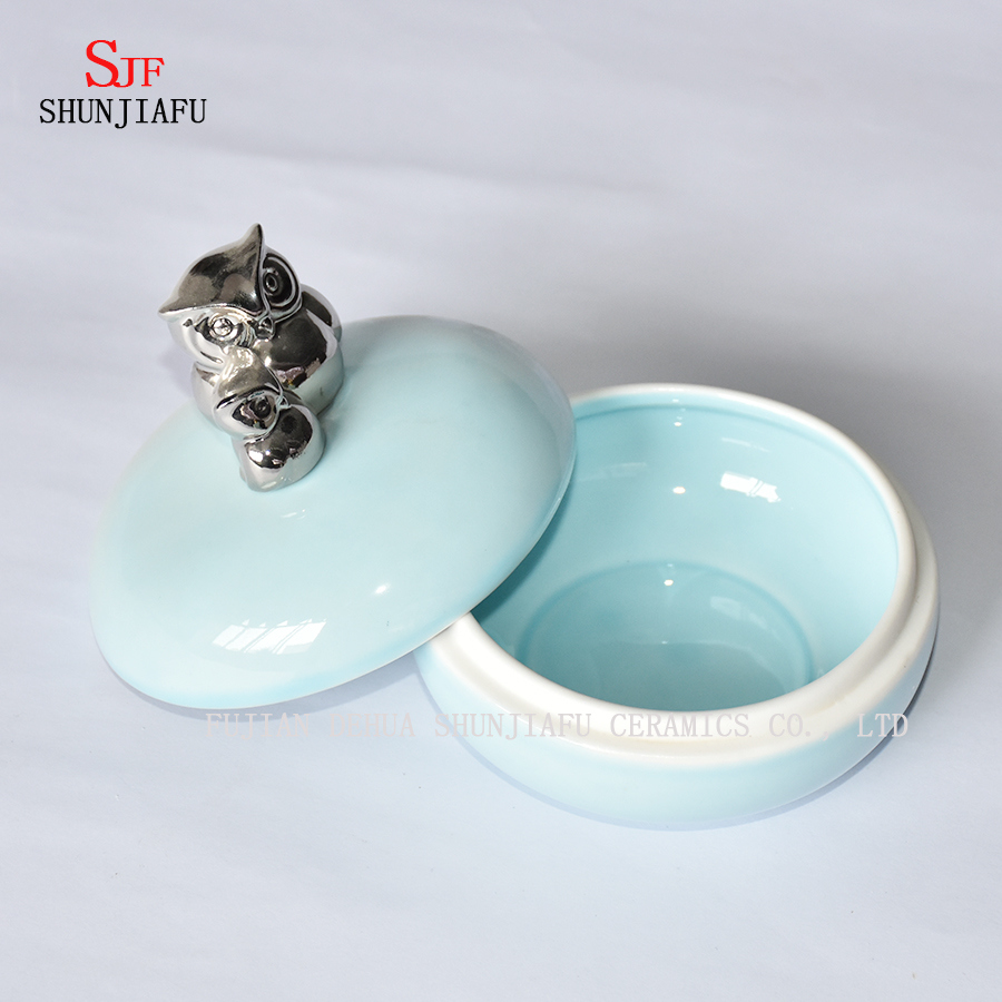 動物の形;セラミックボックス、ジュエリーボックス