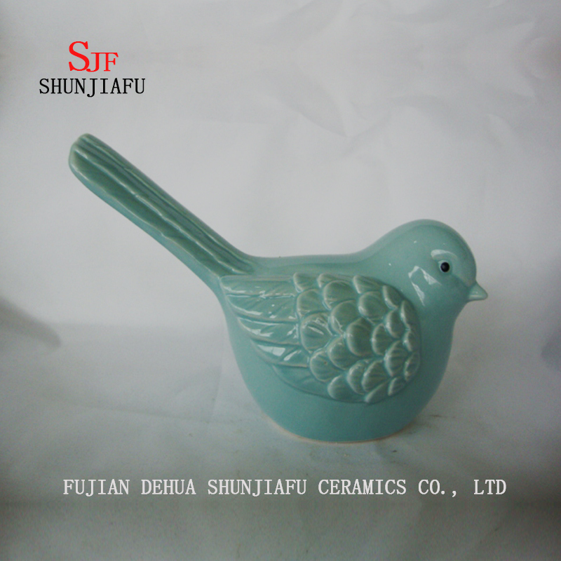 2サイズ&色カササギセラミック家具リビングルームの家や机の装飾セラミック動物