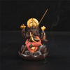 Gules Siting Style Ganesha Cense Burner Ceramic Cesness Burner Backflow 