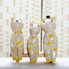 動物の装飾磁器装飾キティセラミック工芸品クリエイティブ