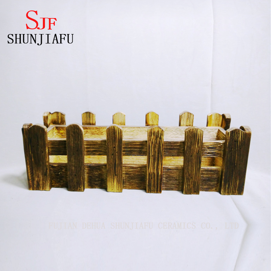 部屋の装飾のためのアンティークウィローガーデンフラワーポット