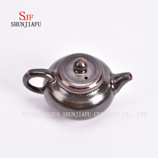 セラミックティーポット/ Dのレトロでユニークな美容形状