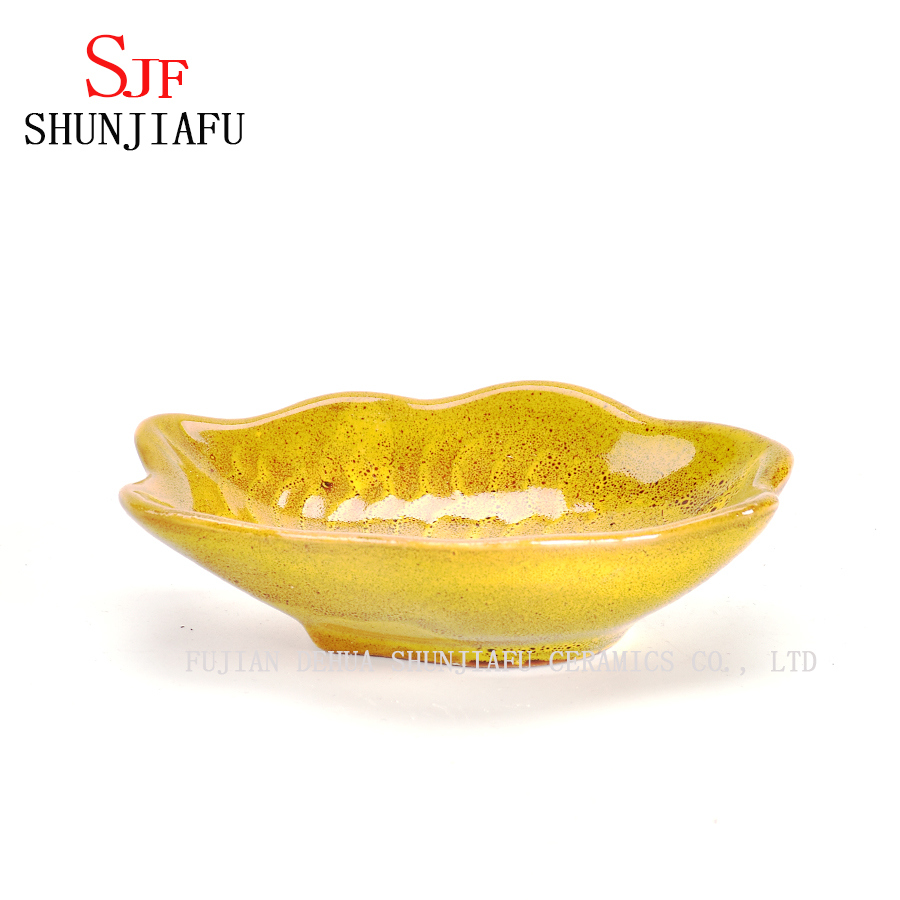 スプーン状のセラミックソースディッシュホワイトカラー磁器テイスティングスプーン