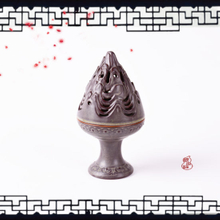 陶磁器ロータスランタン香炉セラミック手作りサンダルウッド香炉家の装飾