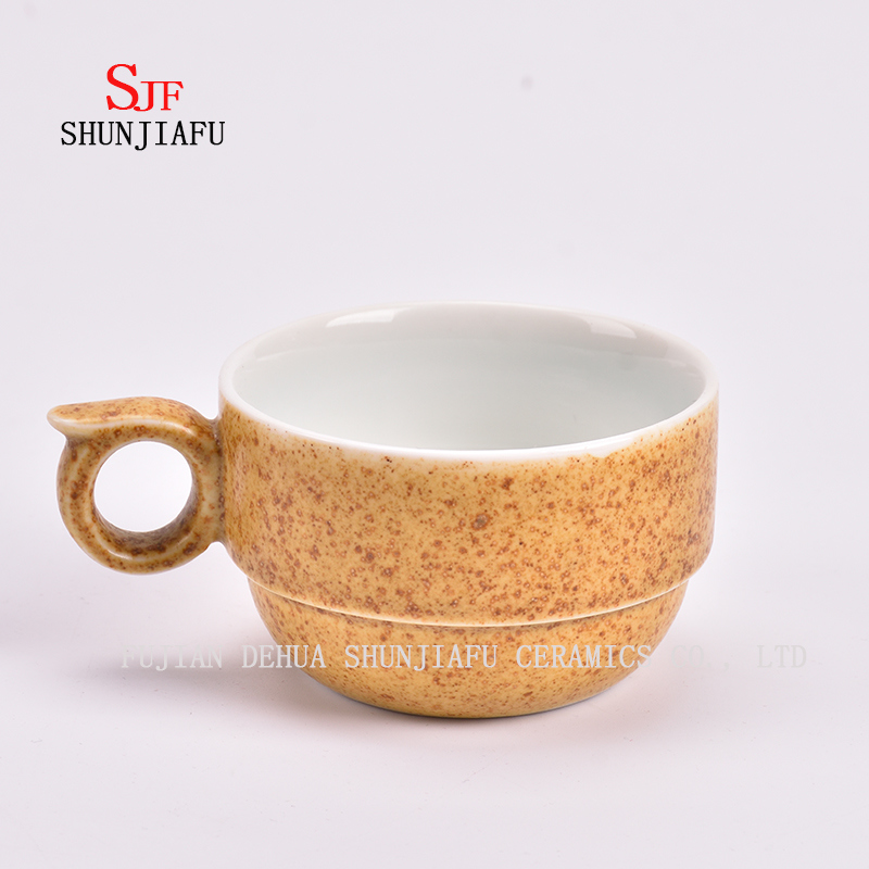 カスタマイズされたセラミックミニコーヒーカップの取り扱い
