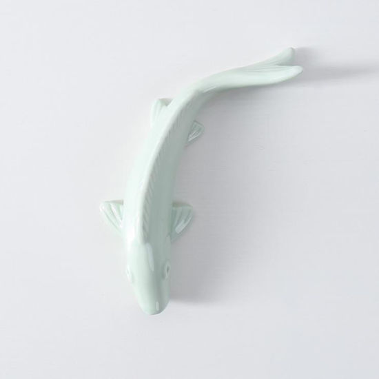 ヨーロッパのシンプルなスタイルのサメデザインセラミック吊り花瓶