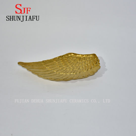 折れた天使の皿/セラミックプレート