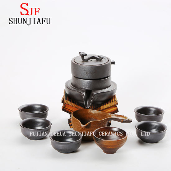 中国の手作りトップティーアクセサリーホーム陶器装飾装飾、ティーセット