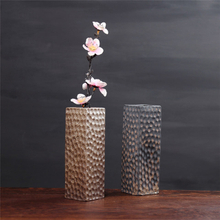 昇進のギフトの卸売艶をかけられた家の装飾の装飾の花の現代陶製の花瓶