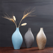 新しい彫刻卸売艶をかけられた家の装飾現代装飾セラミック花瓶