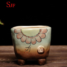 手描きの植木鉢セラミック雑貨原油陶器