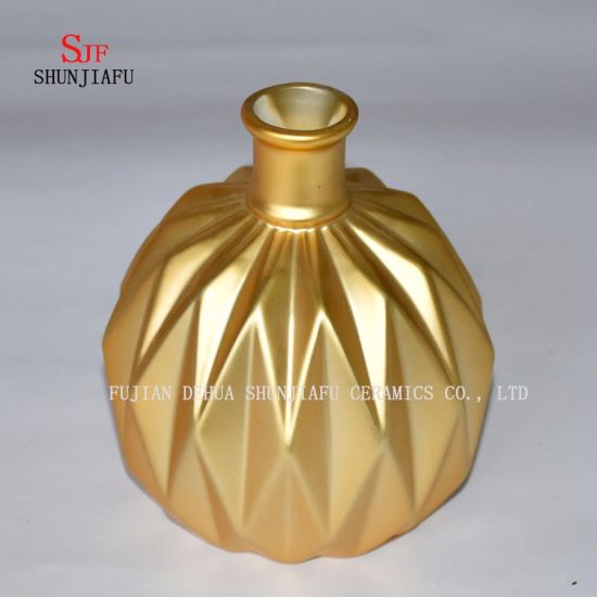 より多くの色/デザインシンプルな雰囲気の電気メッキ花瓶