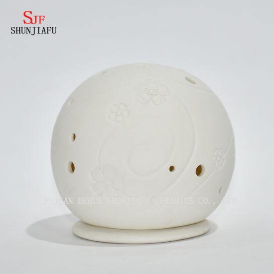 丸型セラミックキャンドルホルダー/クリスマスギフト