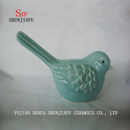 2サイズ&色カササギセラミック家具リビングルームの家や机の装飾セラミック動物