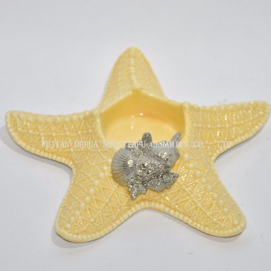 海シリーズの装飾、セラミックキャンドルスタンド、名刺フォルダー、収納ボックス/家の装飾/クリスマスギフト