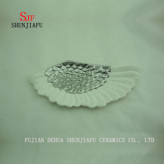 折れた天使の皿/セラミックプレート