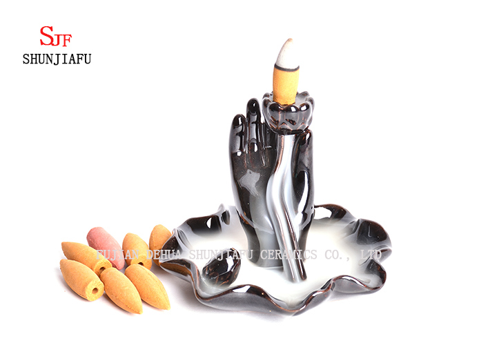 セラミックホームクラフトの装飾煙跳ね返りの香銃