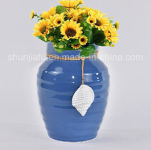 セラミック花瓶パーティー、結婚式、家、SPA（青）に最適なギフト