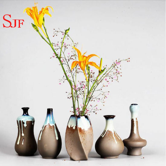陶製の花瓶の芸術品と工芸品は、磁器を契約しました