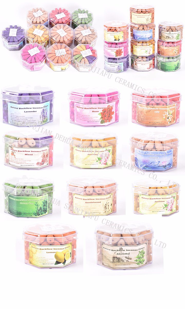 家の装飾誕生日プレゼントお土産煙の逆流コーン香タワーセラミックセンサーロータスバックフロー香容器