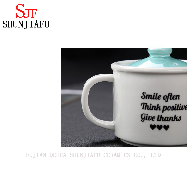 クイックポータブル個人旅行の高級磁器ティーカップ