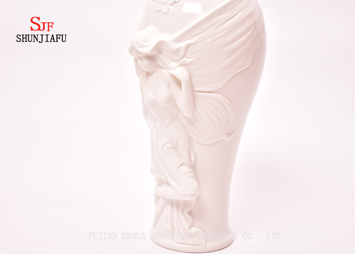 現代のセラミック花瓶エンボス花瓶のあらゆる種類のデザインのホット販売歓迎OEM注文