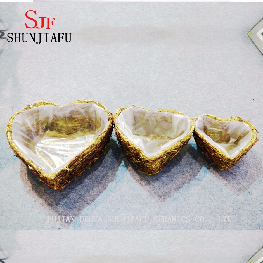 籐フラワーポット