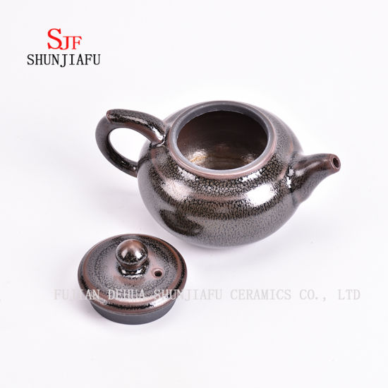 セラミックティーポット/ Dのレトロでユニークな美容形状