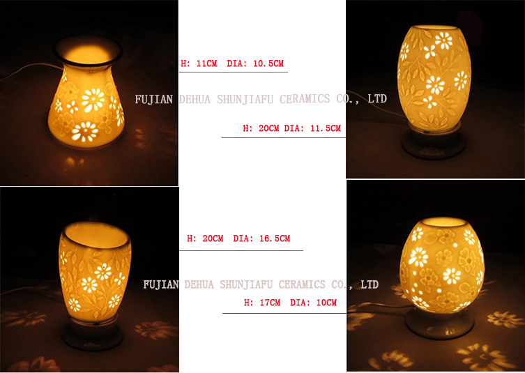 セラミック電気アロマストーブ