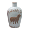 陶磁器の様々なスタイルのワインボトルデザイン赤エンボス羊のスタイルワインのびんの瓶スタイルのセラミック花瓶