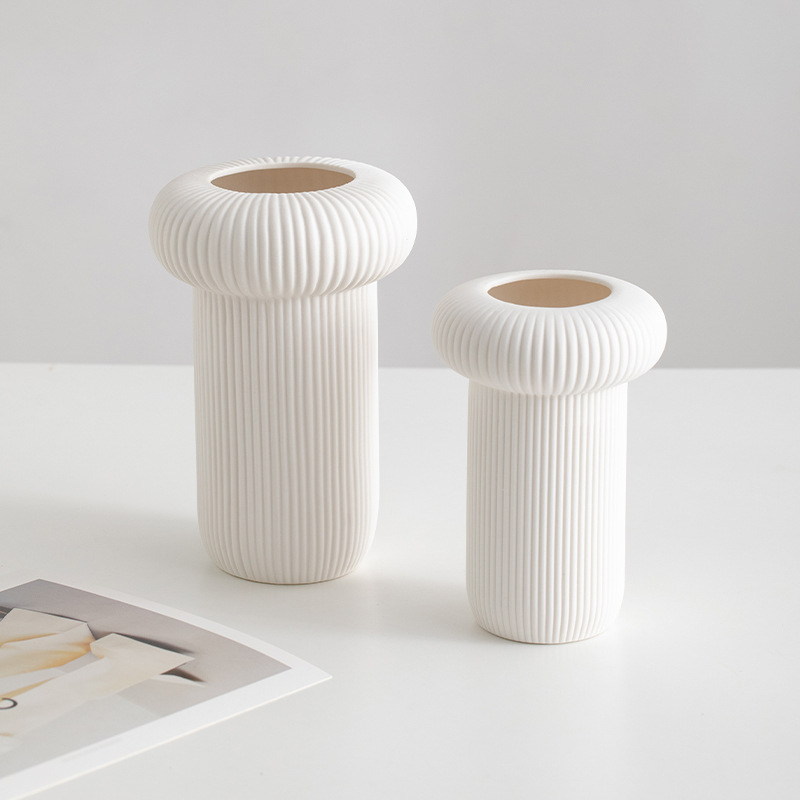創造性とイノベーションスタイルのデザイン磁器花瓶ホームデスクトップデコレーションセラミック花瓶