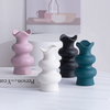 花の配置用のデスクトップ装飾コンテナセラミック磁器の花瓶