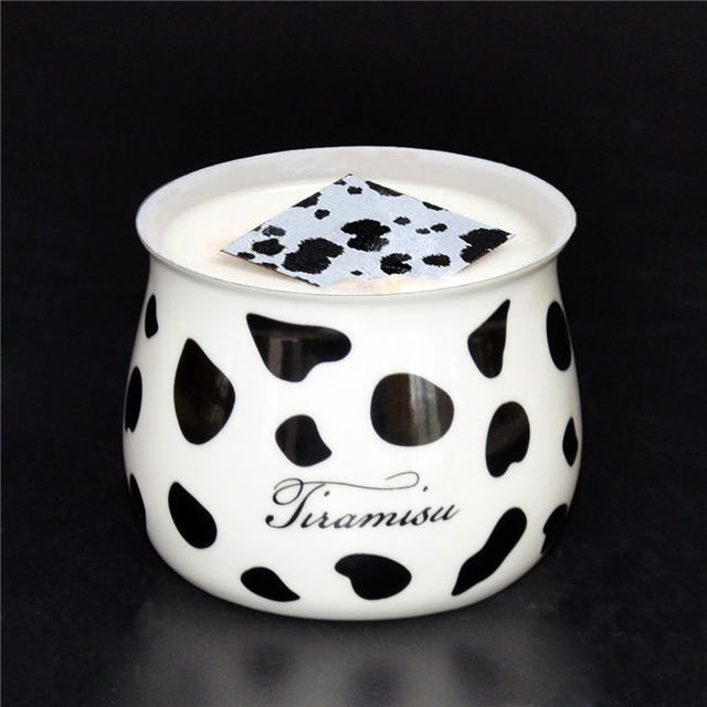 リトルカウデザイン3Dセラミックアイスクリームカップ