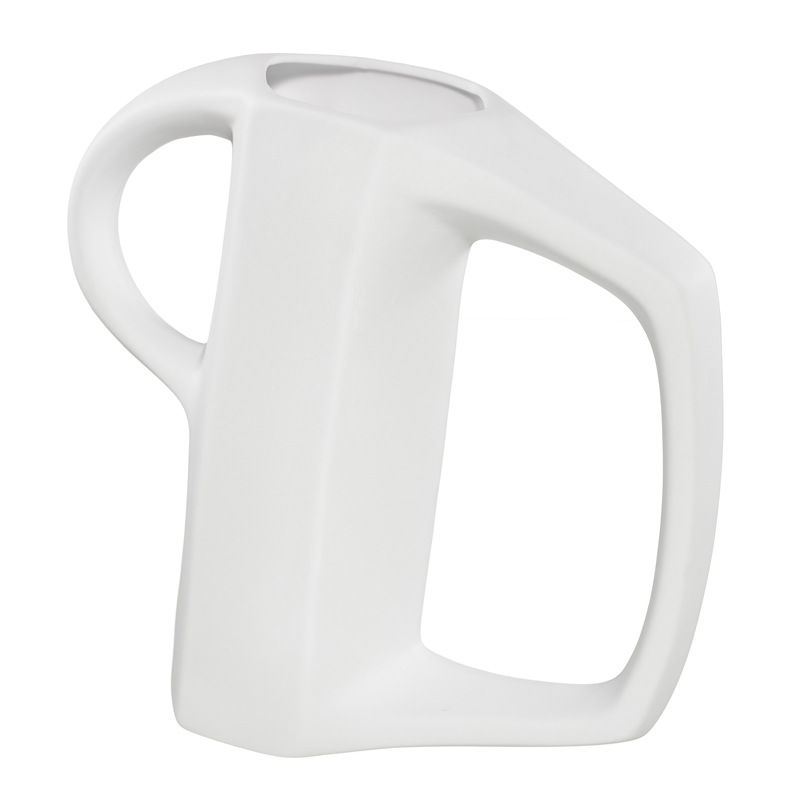 ホームデコレーションホワイトホワイト磁器の花瓶