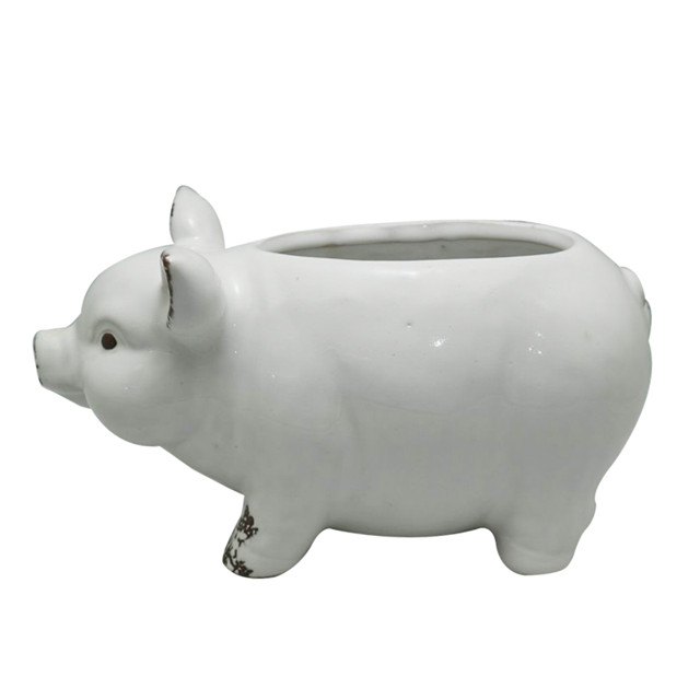 セラミックスタンド豚風デザインセラミック植木鉢