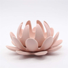 さまざまな花のスタイル別の色の磁器像手作り工芸品置物セラミックフラワーキャンドルホルダー