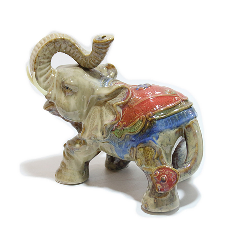 販売のためのセラミック象ヴィンテージセラミック象家庭用卓上装飾