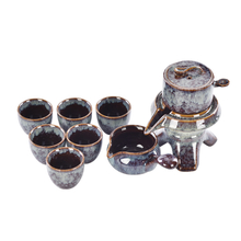生産企業直接販売クリエイティブロータリーセラミックティーセット自動醸造茶