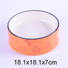 ベラ専用ピンクセラミックペットフィーダーセラミックドッグボウル